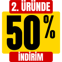 2. ÜRÜNDE %50 İNDİRİM