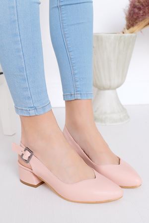 Valentina Topuklu Pudra Cilt Ayakkabı