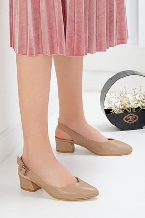 Valentina Vizon Cilt Topuklu Ayakkabı