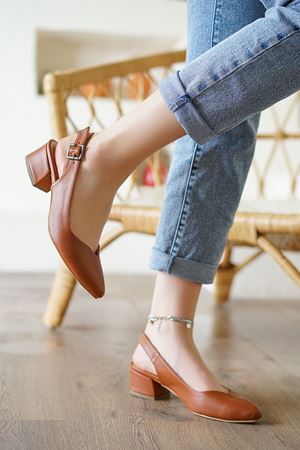 Valentina Taba Cilt Topuklu Ayakkabı