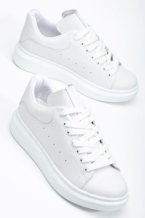 Fersatie Beyaz Kadın Sneaker Günlük Ayakkabı