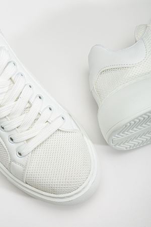 Jose Kadın Beyaz Triko Spor Ayakkabı 