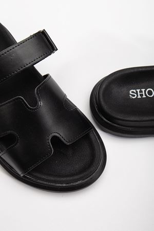 Azure Kadın Yumuşak Tabanlı Günlük Siyah Terlik 