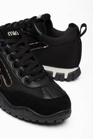  Kadın Siyah Paraşüt Ortopedik Sneaker Yürüyüş Ayakkabısı 