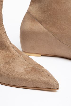 Melisa Kadın Vizon Süet Gizli Topuklu Bot