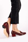 Mia Crocodile Bordo Ayakkabı