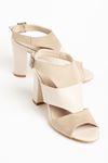 Cassie Topuklu Ten Cilt-Süet Ayakkabı